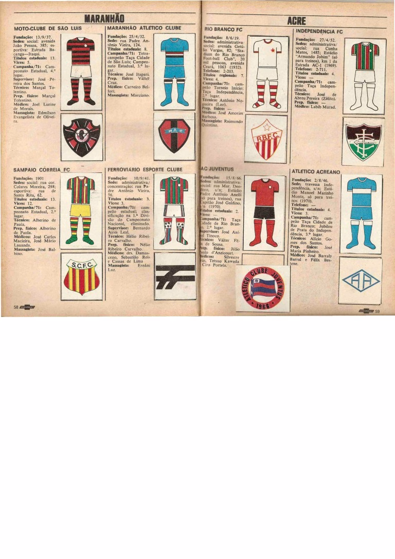 Revista Esporte Antiga Futebol