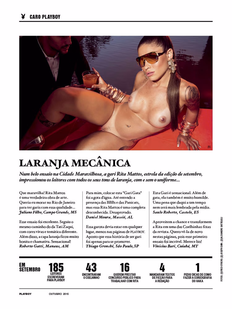 Revista Playboy  2015 10 Iara Ramos 04