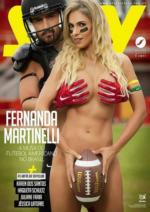 Revista Sexy do Brasil Fernanda Martinelli Julho 2017 mulher 01