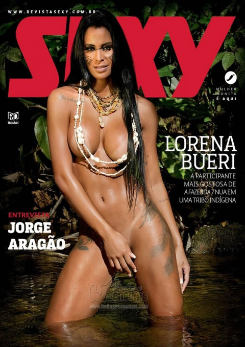 Revista Sexy do Brasil Lorena Bueri Fevereiro 2015 mulher 01