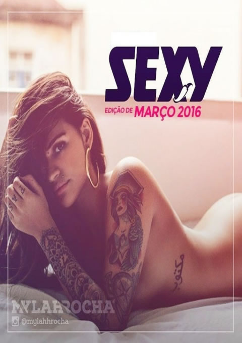 Revista Sexy do Brasil Mylah Rocha Marco 2016 mulher 21
