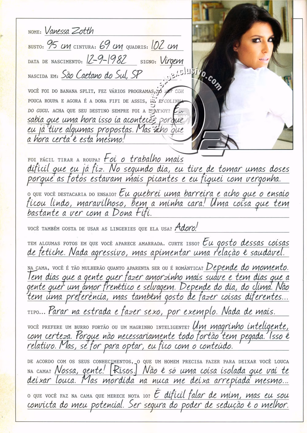 Revista Playboy  2012 01 Vanessa Zotthvanessa zotth 12