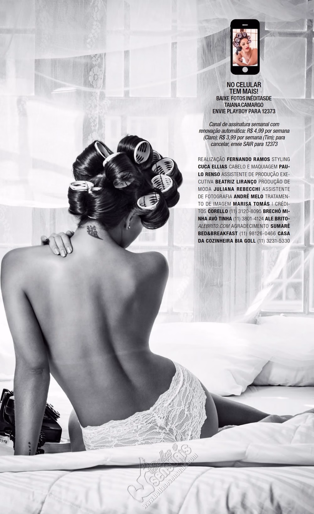 Revista Playboy  2015 02 Nuelle Alves1 32