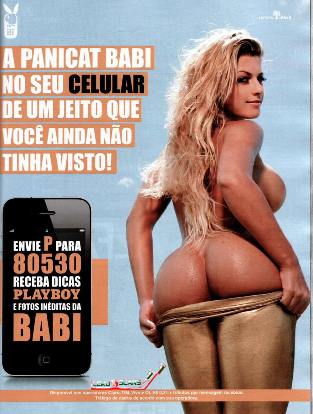 Revista Playboy  2011 04 Babi Rossi 19
