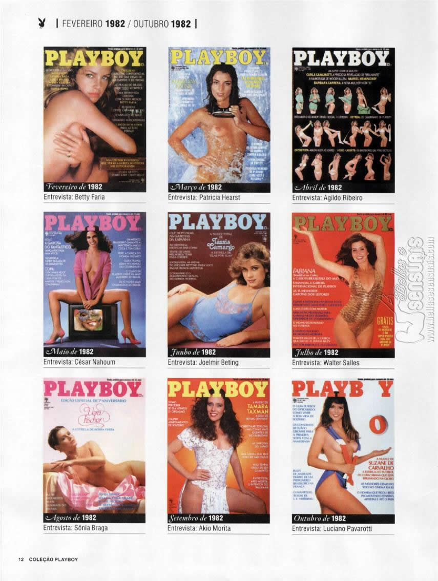 Revista Playboy  2015 05 Especial 40 Anos Em 480 Capas 12