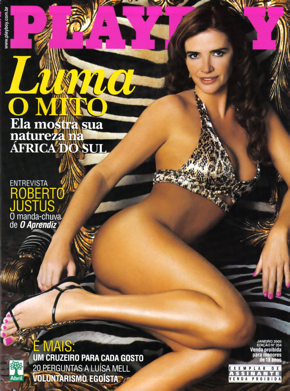 Revista Playboy  2005 01 Luma de Oliveira 00