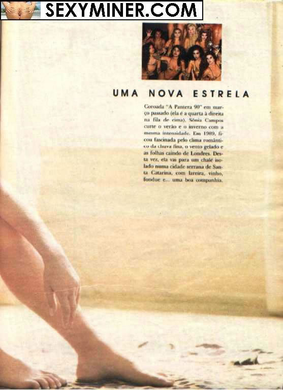 Revista Playboy  1990 06 Sonia Campos 005