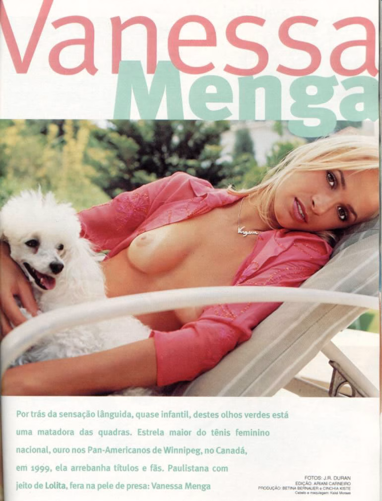 Revista Playboy  2001 02 Vanessa MengaVanessa Menga 01