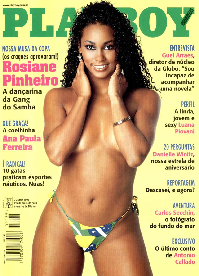 Revista Playboy  1998 06 Rosiani PinheiroRosiani Pinheiro 00