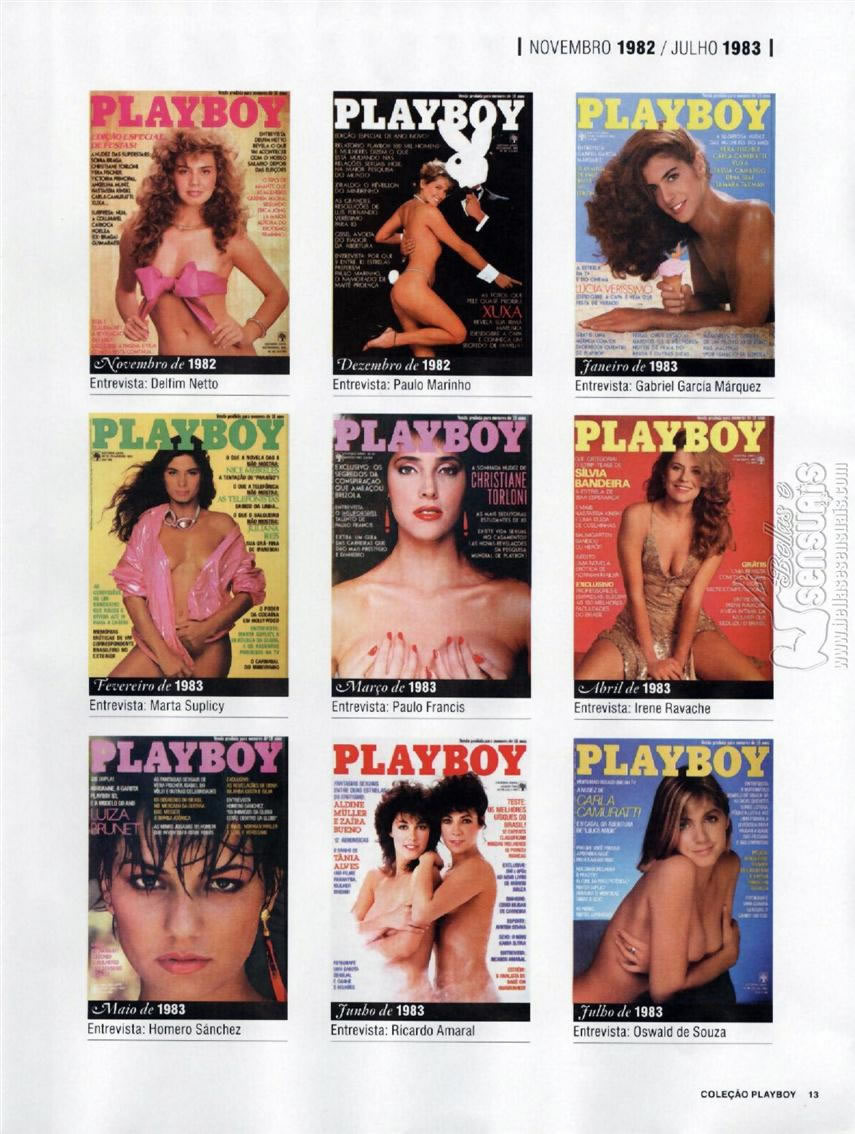 Revista Playboy  2015 05 Especial 40 Anos Em 480 Capas 13
