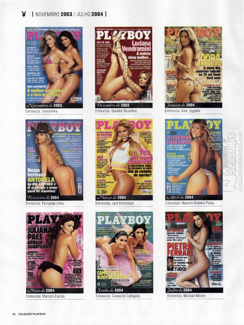 Revista Playboy  2015 05 Especial 40 Anos Em 480 Capas 42