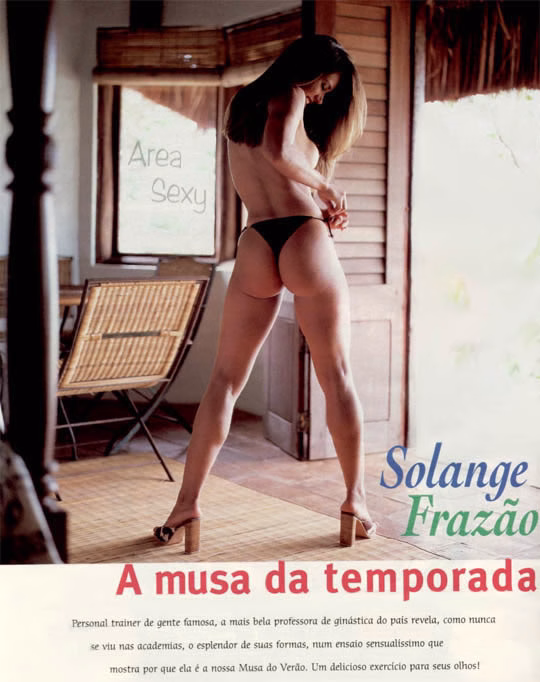 Revista Playboy  1999 01 Solange FrazaoSolange Frazao 02