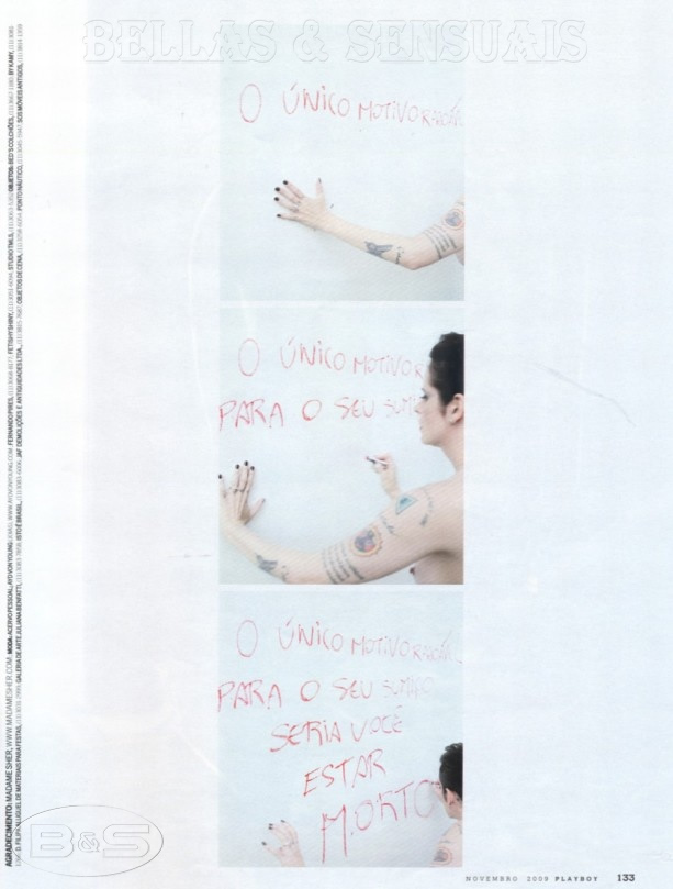 Revista Playboy  2009 11 Fernanda Young008