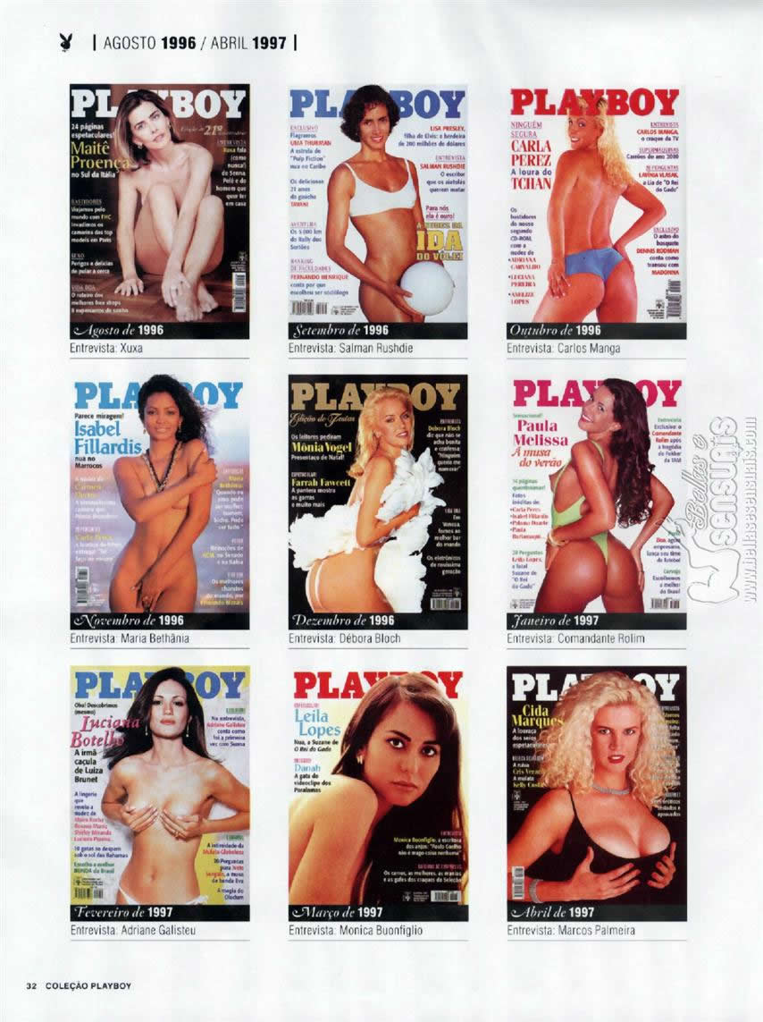 Revista Playboy  2015 05 Especial 40 Anos Em 480 Capas 32