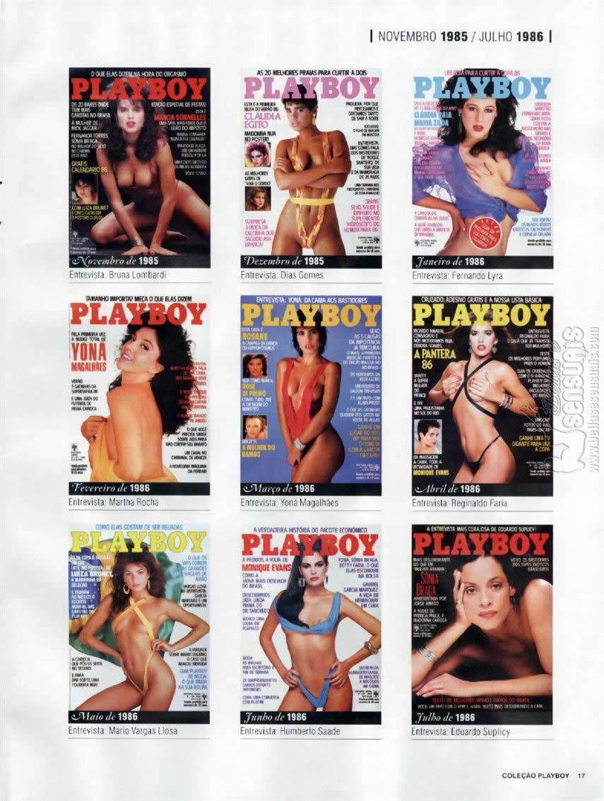 Revista Playboy  2015 05 Especial 40 Anos Em 480 Capas 17