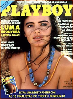 Revista Playboy  1987 09 Luma de Oliveira000
