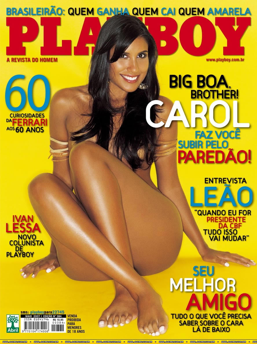 Revista Playboy  2007 05 Carol do BBB00