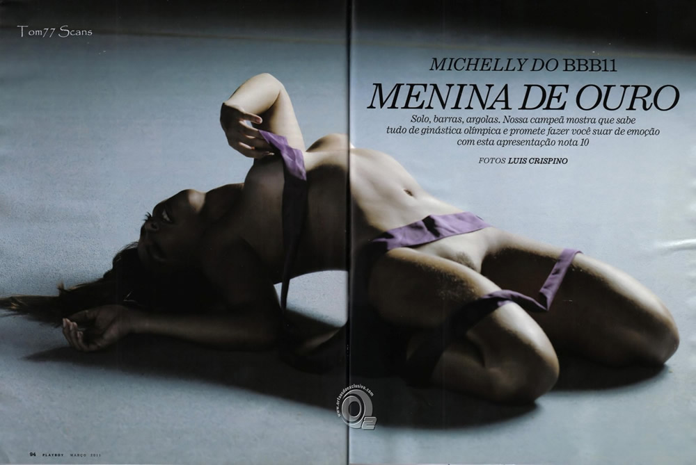 Revista Playboy  2011 03 Michelly Pereira BBB 11foto 03