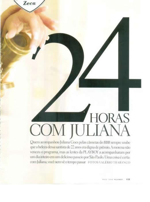 Revista Playboy  2008 05 Juliana Goes BBB03