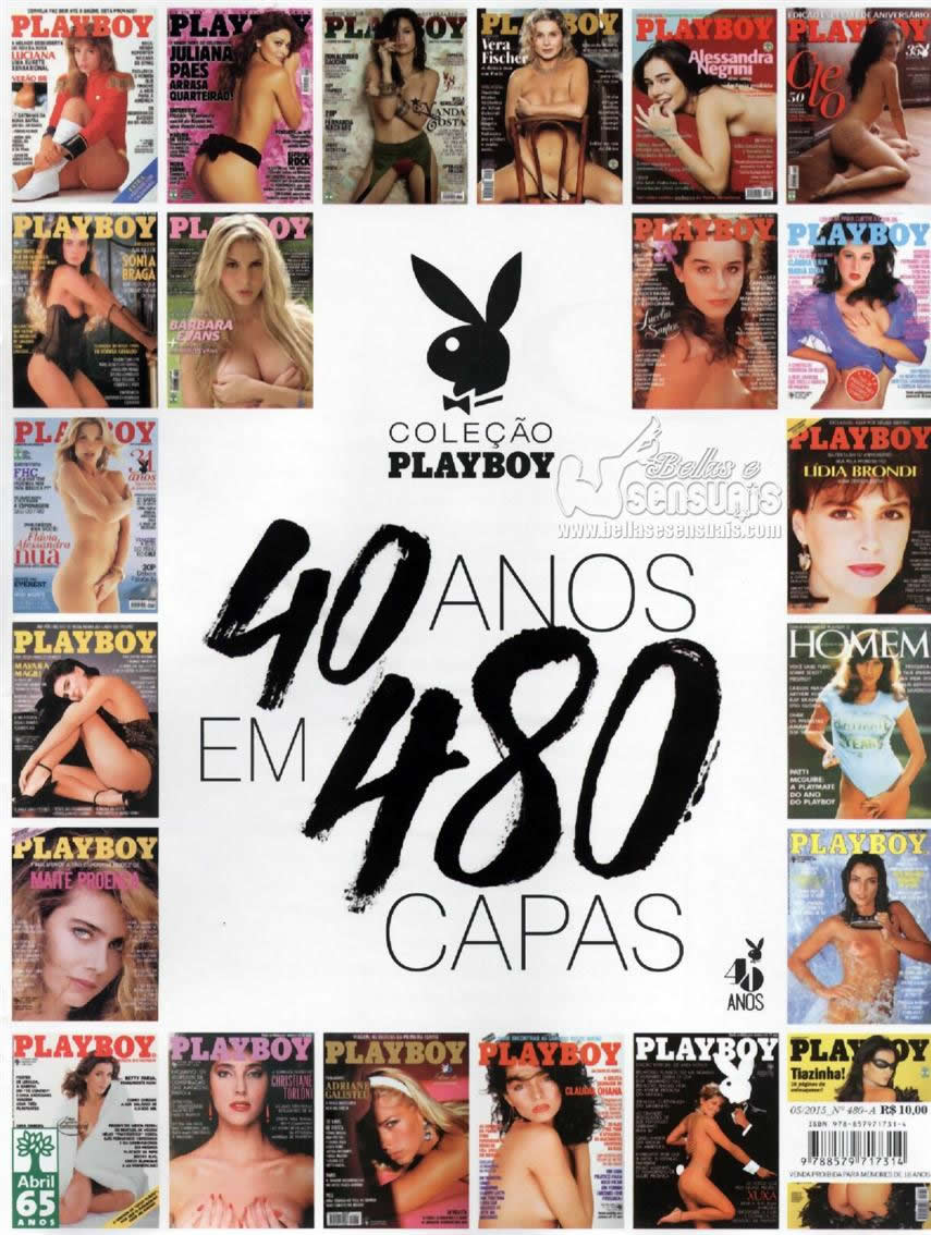 Revista Playboy  2015 05 Especial 40 Anos Em 480 Capas 01