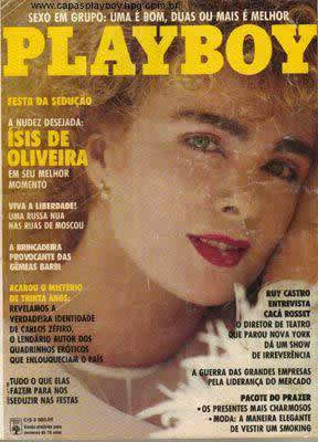 Revista Playboy  1991 11 Isis de Oliveira01