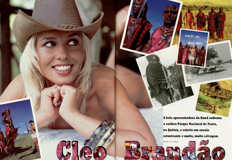 Revista Playboy  1999 05 Cleo Brandao 02