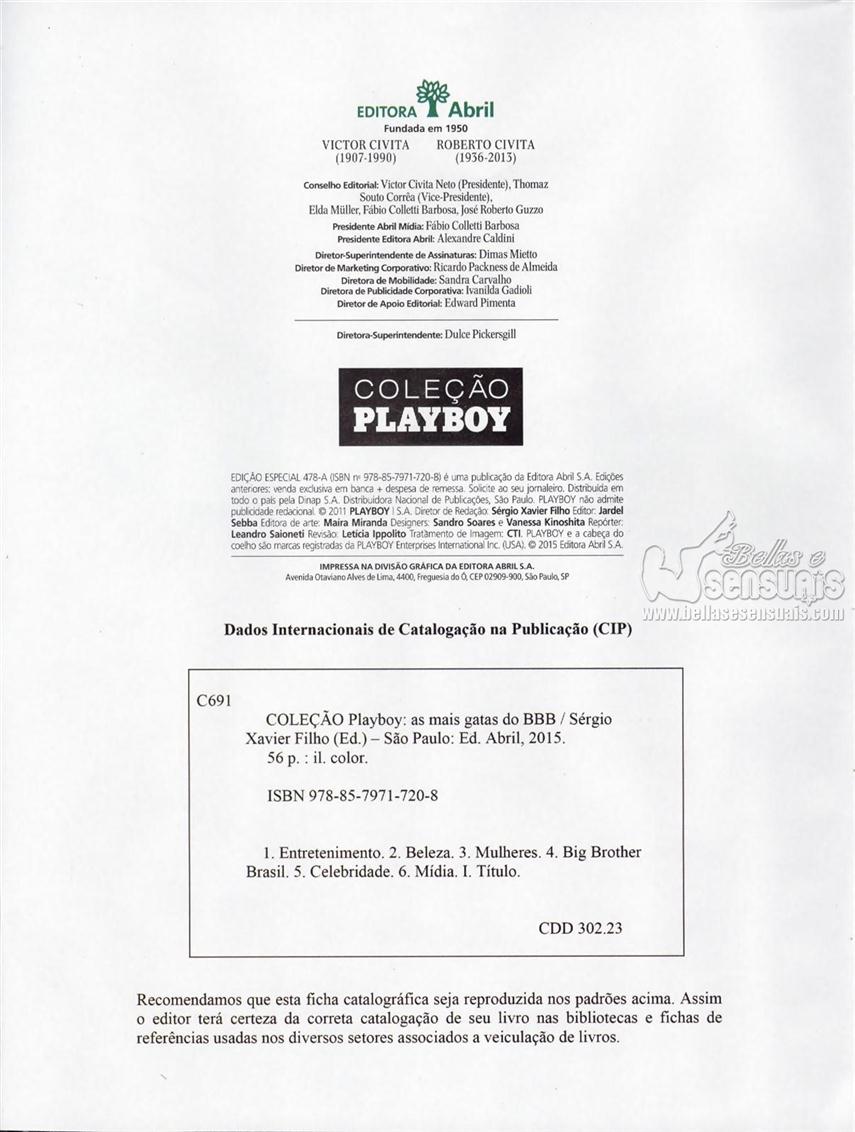 Revista Playboy  2015 03 Especial As Mais Gatas Do BBB57