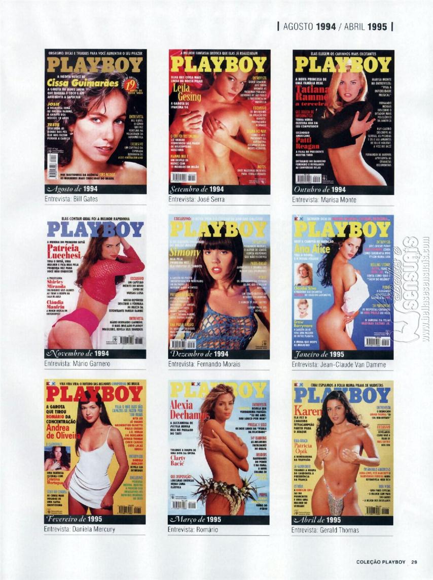 Revista Playboy  2015 05 Especial 40 Anos Em 480 Capas 29