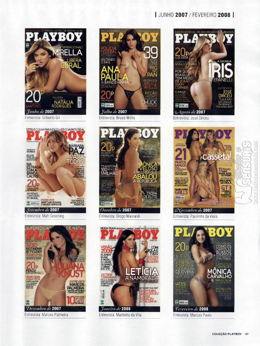 Revista Playboy  2015 05 Especial 40 Anos Em 480 Capas 47 1