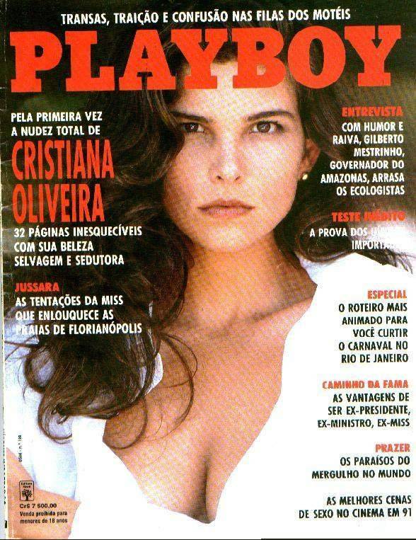 Revista Playboy  1992 02 Cristiana Oliveira 001