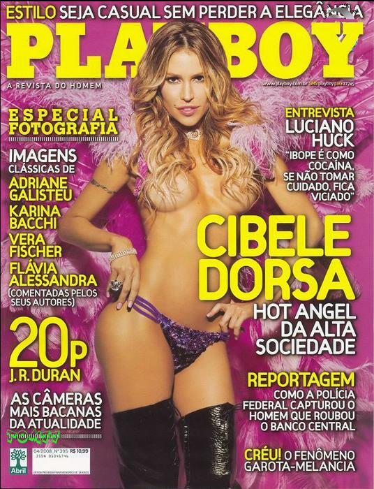 Revista Playboy  2008 04 Cibele Dorsa00