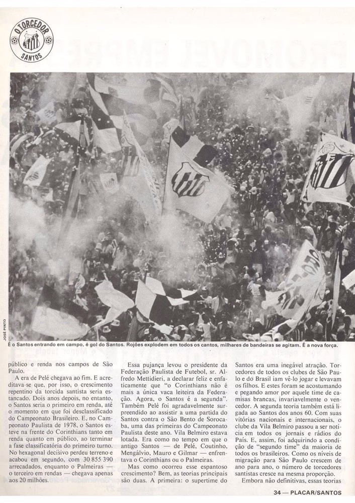 ANO 1979 MAIORES TORCIDAS DO BRASIL SANTOS  Pagina 34