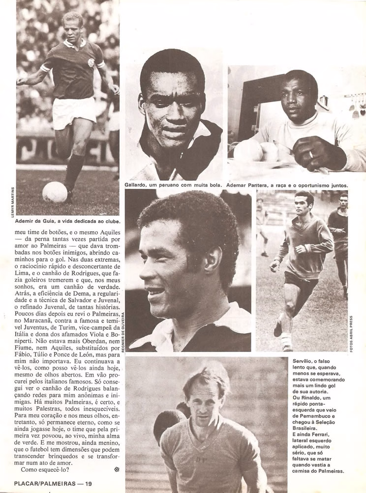 ANO 1979 MAIORES TORCIDAS DO BRASIL PALMEIRAS  Pagina 19