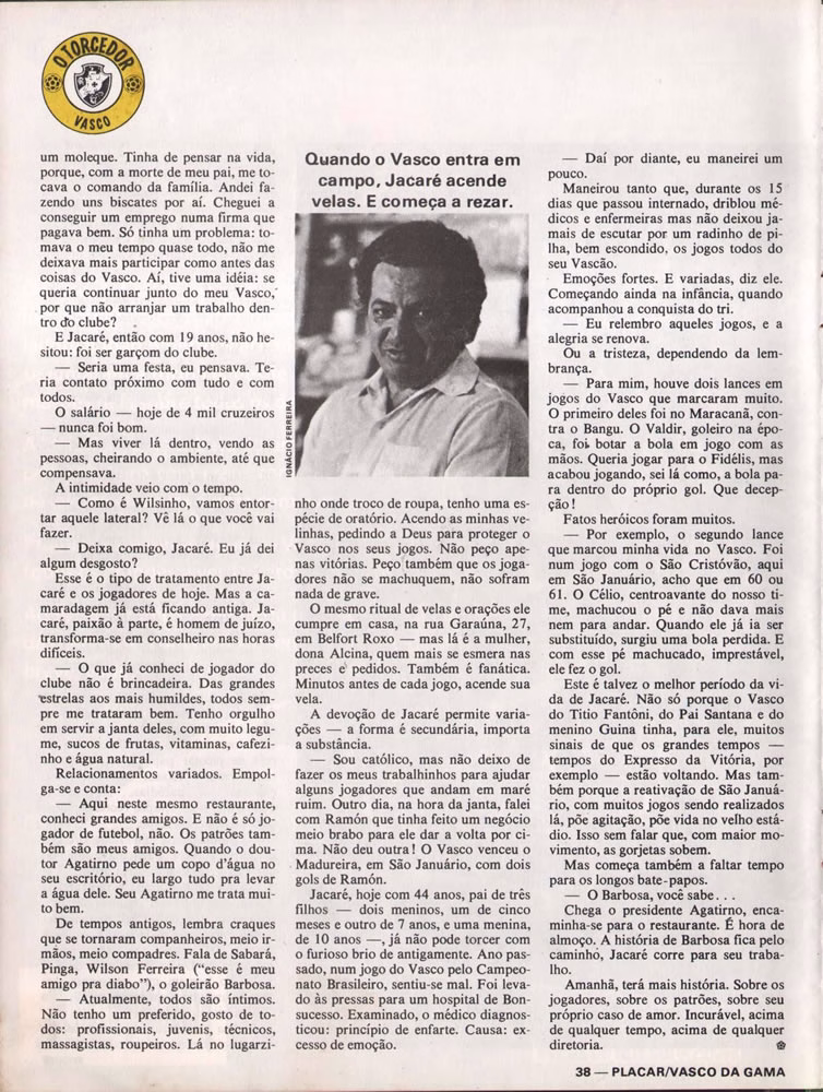 ANO 1979 MAIORES TORCIDAS DO BRASIL VASCO  Pagina 39