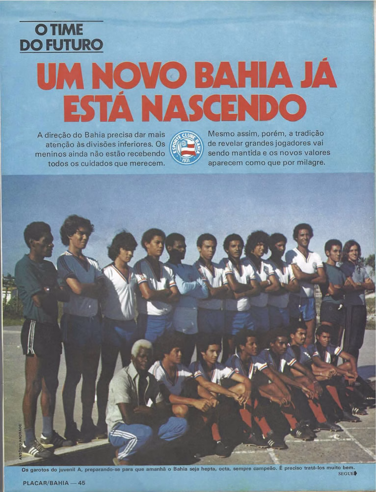 ANO 1979 MAIORES TORCIDAS DO BRASIL BAHIA  Pagina 45