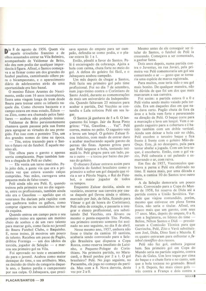 ANO 1979 MAIORES TORCIDAS DO BRASIL SANTOS  Pagina 39