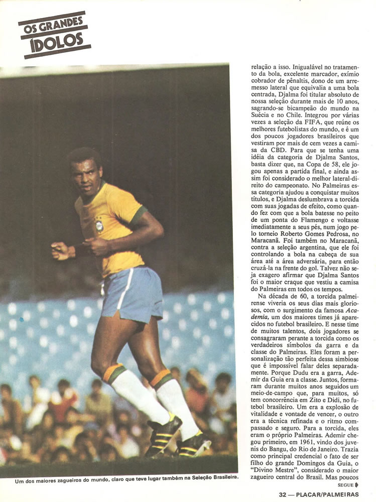 ANO 1979 MAIORES TORCIDAS DO BRASIL PALMEIRAS  Pagina 32