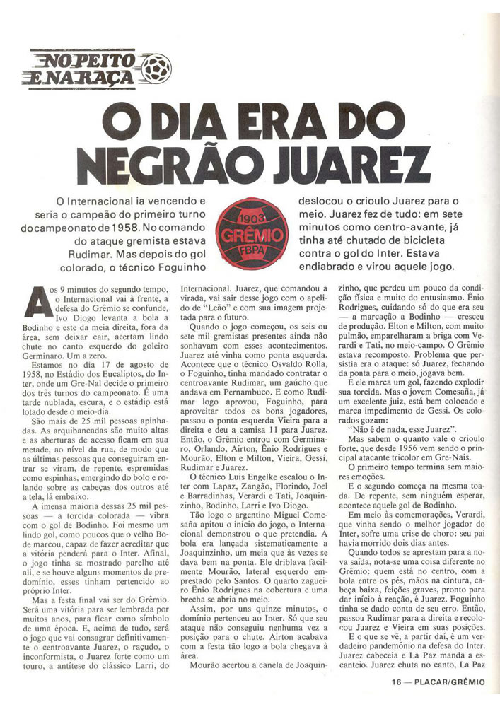 ANO 1979 MAIORES TORCIDAS DO BRASIL GREMIO  Pagina 16