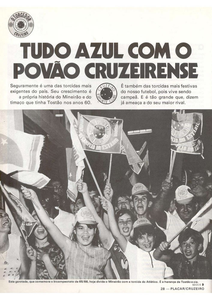 ANO 1979 MAIORES TORCIDAS DO BRASIL CRUZEIRO  Pagina 28