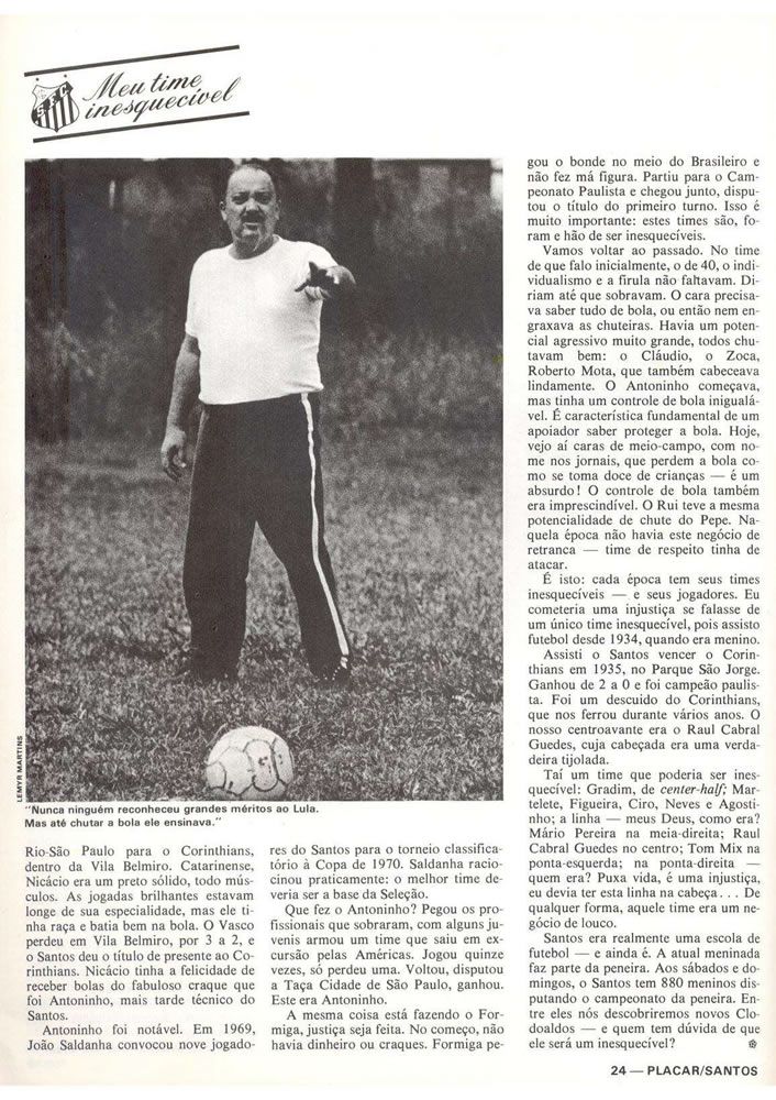 ANO 1979 MAIORES TORCIDAS DO BRASIL SANTOS  Pagina 24