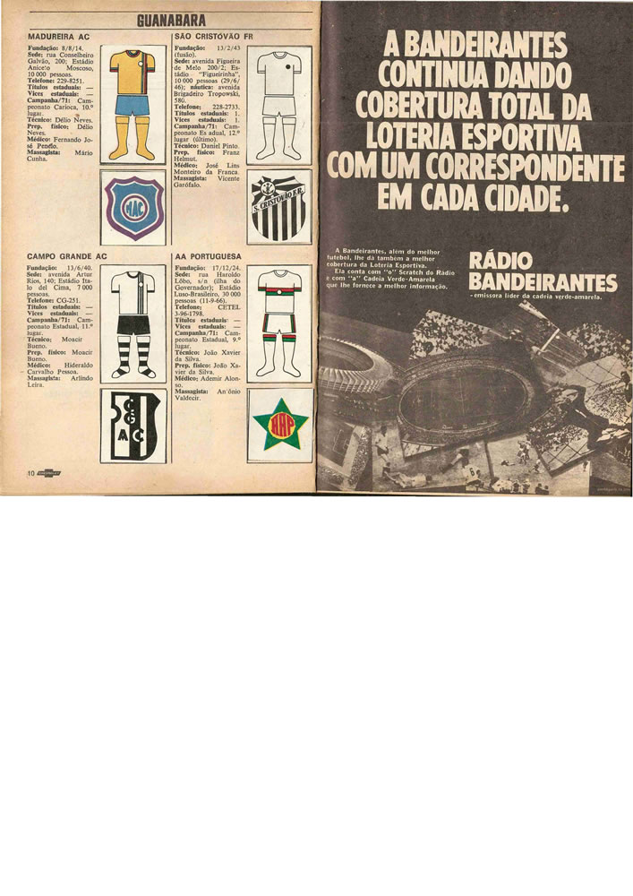 1972 ENCICLOPEDIA DO FUTEBOL 19711972 Placar Pagina06