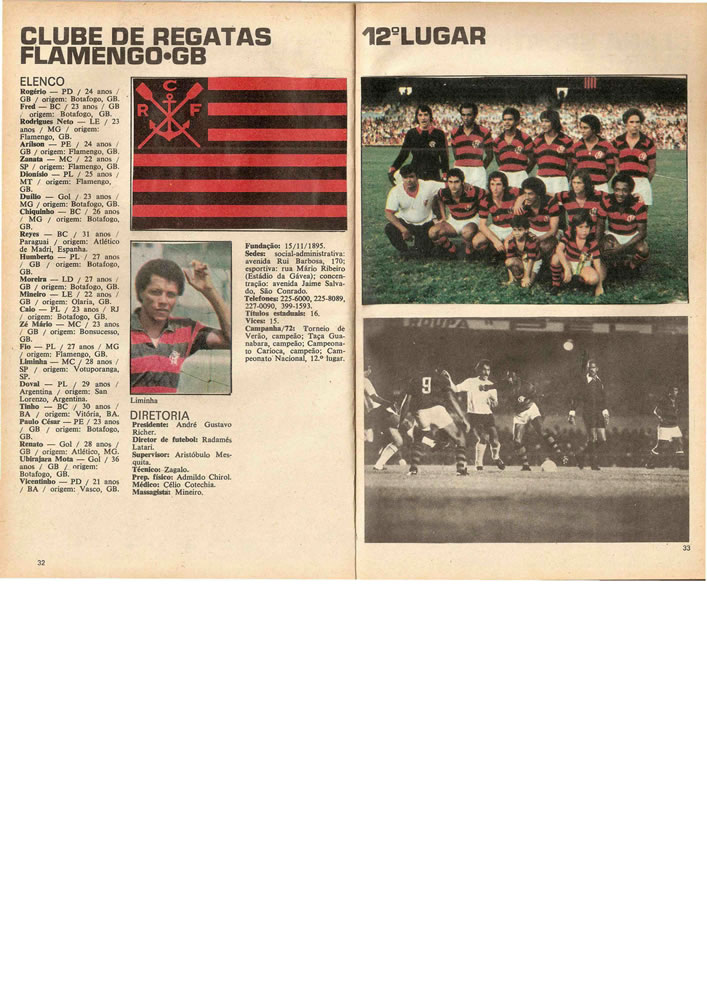 1973 ENCICLOPEDIA DO FUTEBOL 19721973 Placar Pagina17