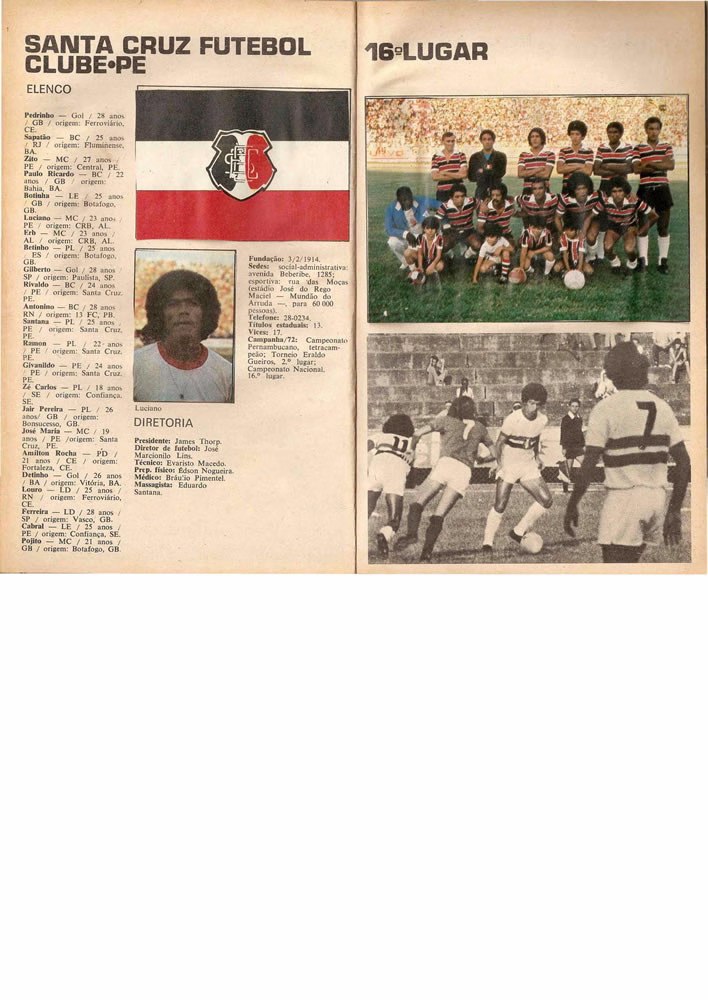 1973 ENCICLOPEDIA DO FUTEBOL 19721973 Placar Pagina21