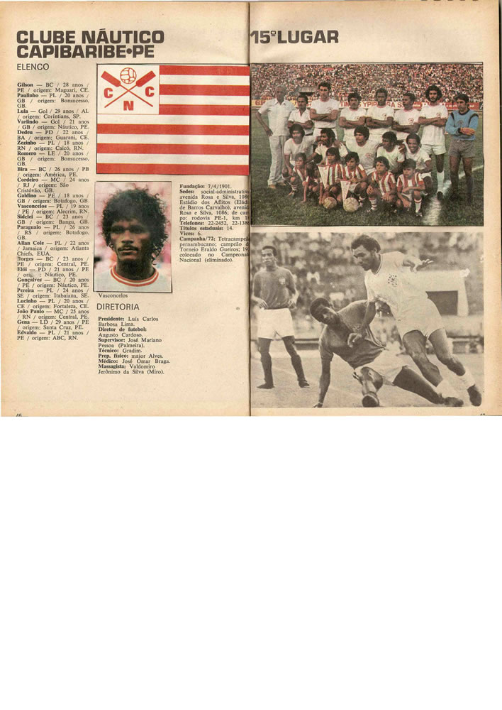 1973 ENCICLOPEDIA DO FUTEBOL 19721973 Placar Pagina24