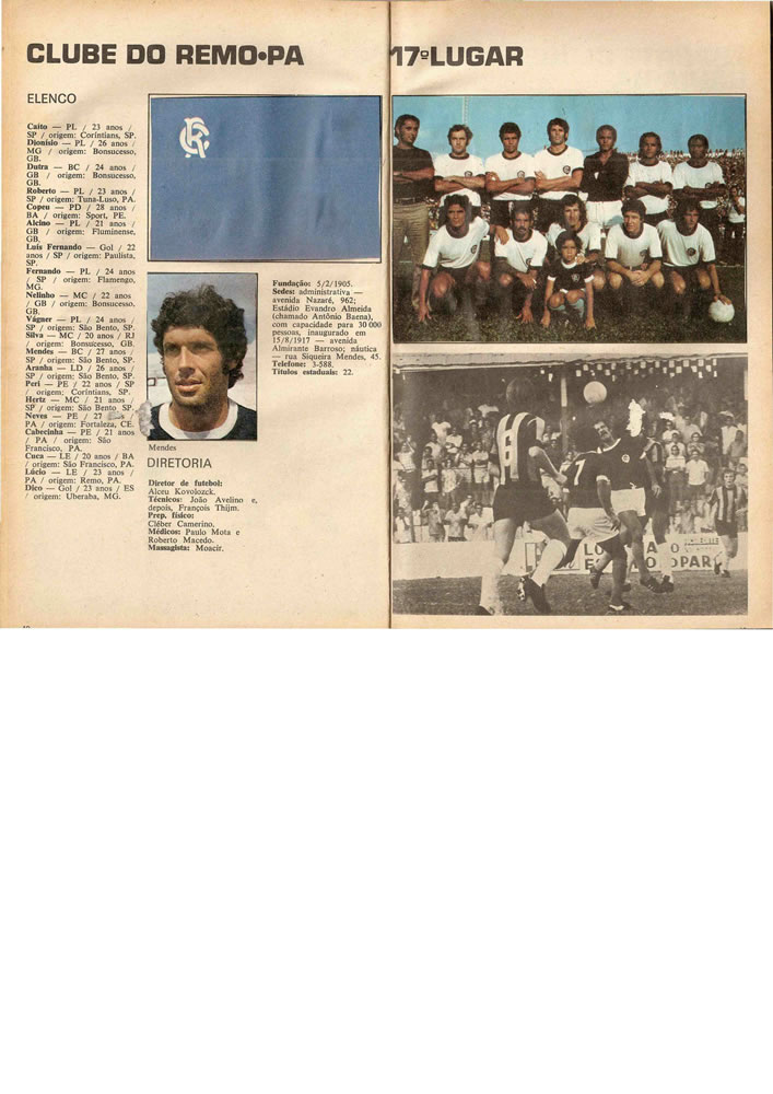 1973 ENCICLOPEDIA DO FUTEBOL 19721973 Placar Pagina22