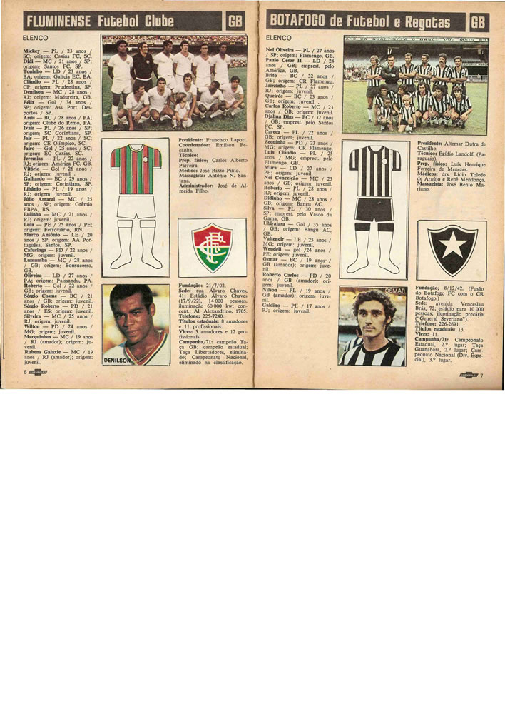 1972 ENCICLOPEDIA DO FUTEBOL 19711972 Placar Pagina04