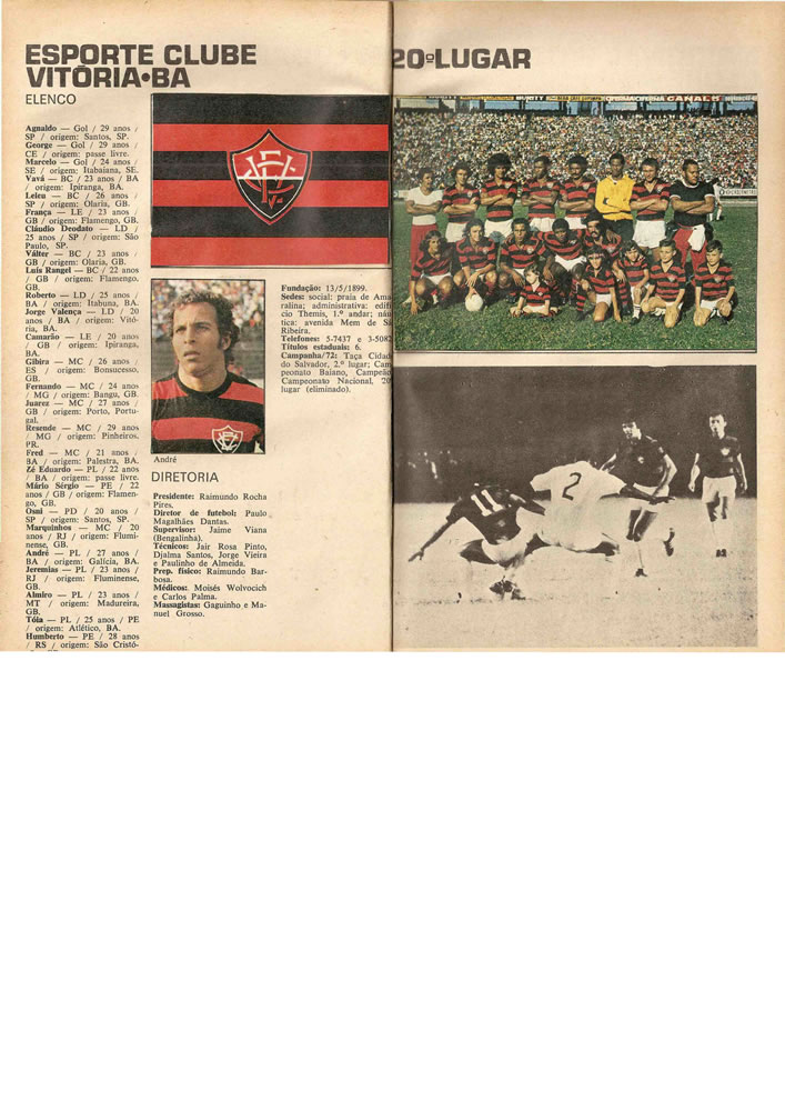 1973 ENCICLOPEDIA DO FUTEBOL 19721973 Placar Pagina25