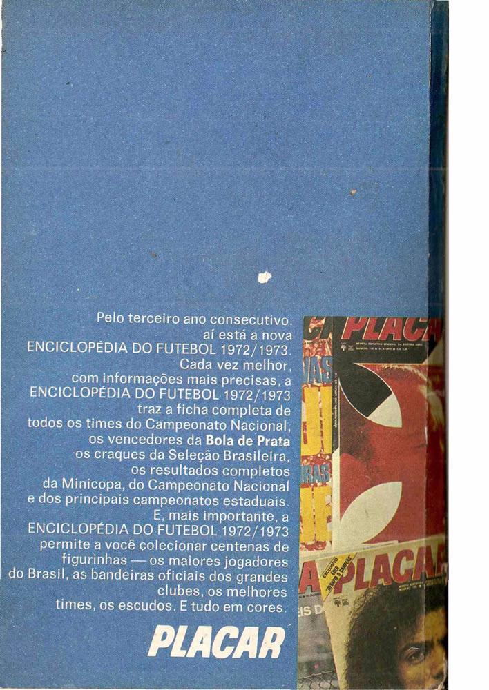 1973 ENCICLOPEDIA DO FUTEBOL 19721973 Placar Pagina51