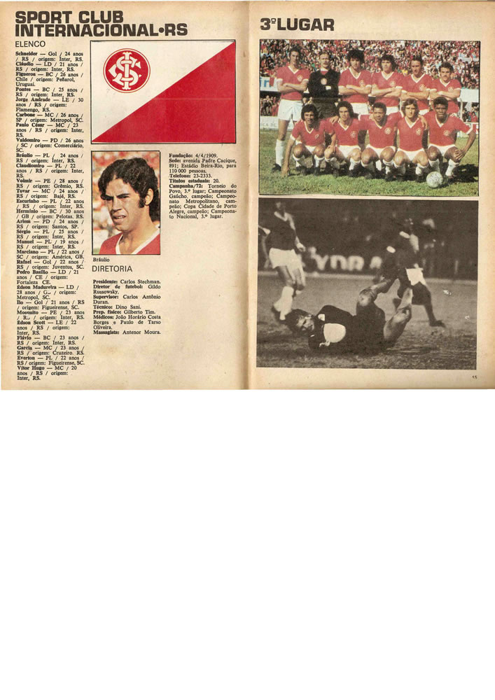 1973 ENCICLOPEDIA DO FUTEBOL 19721973 Placar Pagina08