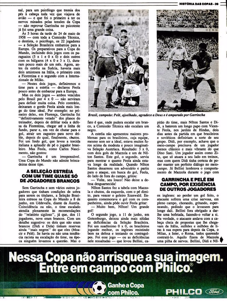 1982 Revista Placar N 625 140582 GUIA COPA DO MUNDO 1 Pagina067